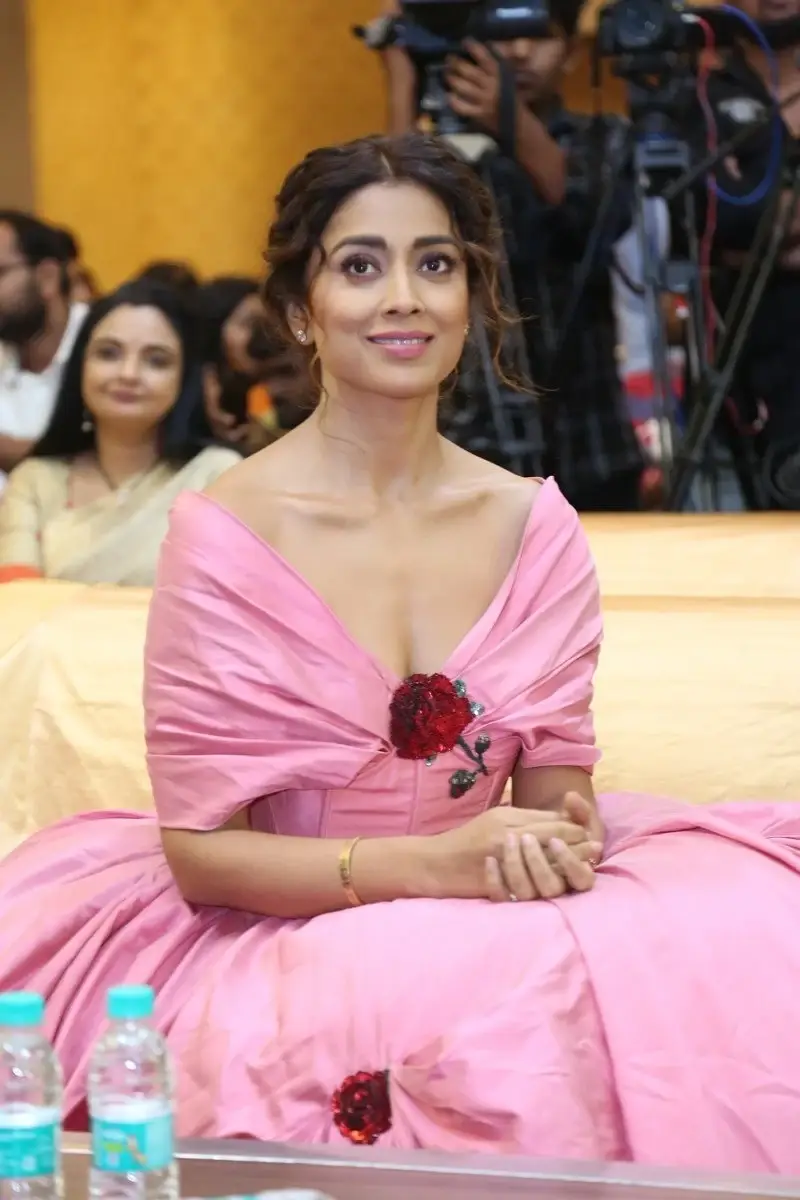 INDIAN ACTRESS SHRIYA SARAN AT MUSIC SCHOOL MOVIE PRE RELEASE EVENT 16